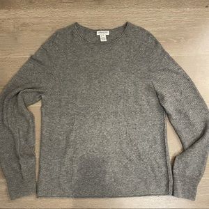 Barneys New York Piattelli Men's Sweater Gray M